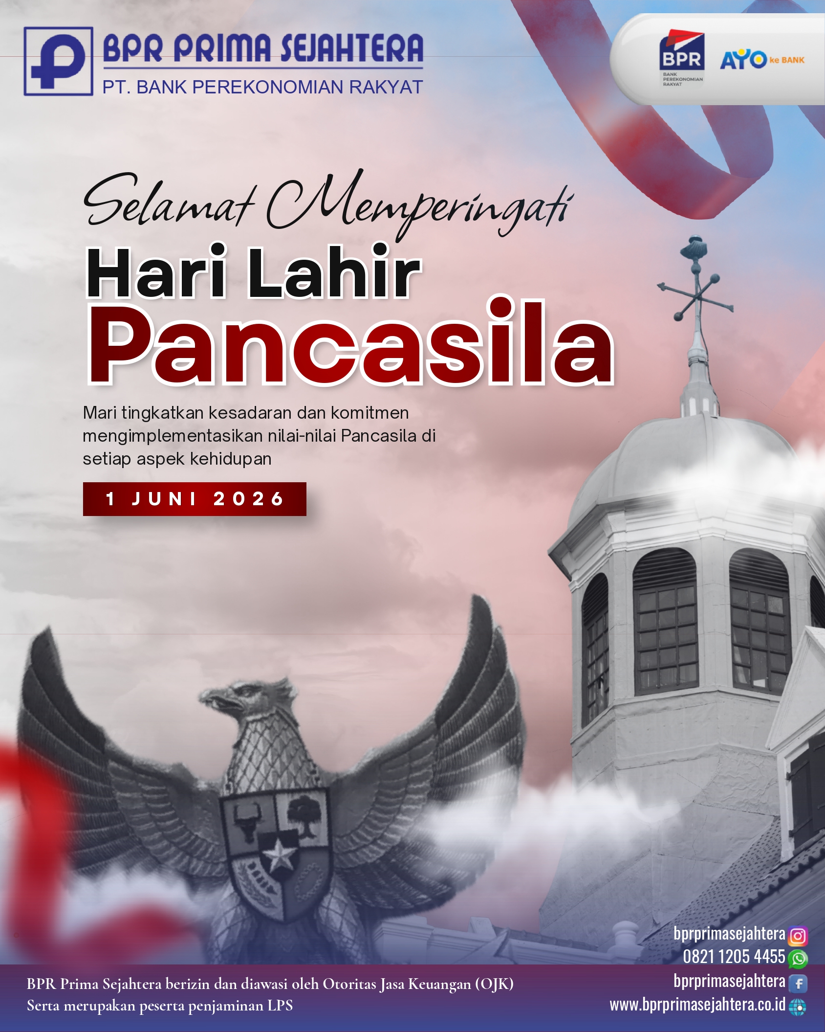 Memperingati hari Lahir Pancasila✨